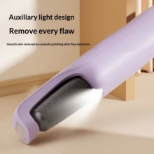 1pc Electric Foot Grinder, Callus Remover, USB Rechargeable Foot File For Thick Calluses And Dead Skin, 300mAh Lithium Battery, Ergonomic Design, Green And Purple Foot Grinder, Professional Foot Care Tool, Perfect Gift For Men And Women - Multicolor - View 7