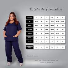 Plus Size Co-Ords - Màu xanh lam - Xem 5