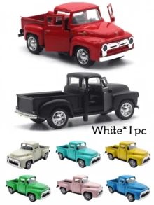 经典复古风格皮卡车模型装饰品。车身采用合金材质，饰以金色流线型饰条。尺寸：11厘米/4.33英寸 * 4.5厘米/1.77英寸 * 4.0厘米/1.57英寸。金属质感凸显其独特风格，既可作为家居装饰，亦是极具收藏价值的佳品。非常适合装饰家居或办公桌，也是馈赠亲朋好友的理想之选。房间装饰 家居装饰摆件 家居微缩模型 - 彩色 - 查看 17