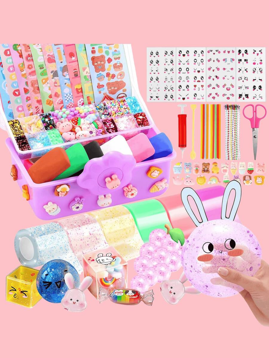 Double-Sided Adhesive DIY Craft Supplies Set, Sticky Ball Glue Tape DIY Making Tape, Nano Tape Bubble Kit, Nano Tape Bubbles, Marker Pen, Suitable As Holiday Gifts, Birthday Gifts