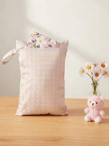 Large 10.82*15.7inch Waterproof Storage Hanging Bag, Clothes Storage Bag, Outdoor Storage Bag, Diaper Storage Bag, Waterproof And Dirt-Resistant PU Storage Bag, Large Capacity Dry-Wet Separation Storage Bag, Suitable For Home, Outdoor, Camping, Travel, Swimwear, Cloth Diapers, Fitness Wear, Toiletries - Multicolor - View 6