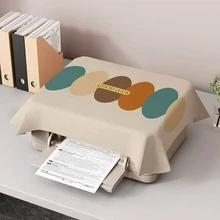 1pc Multi-Style Dust Cover Cloth - Cartoon/Polka Dot Pattern For Printer, Projector, Rice Cooker & Air Fryer, Women's Day, Travel Essentials, Wedding Favors, Y2k, Bedroom, Car Accessories Women, Kitchen Decor,Kitchen Decor,Household Items - Multicolor - View 6