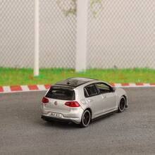 Bburago 1:64 Scale Golf GTI Die-Cast Model Car, A Toy For Children, Perfect As A Decorative Piece Or For Sliding Play, Ideal For Boys - Silver - View 5