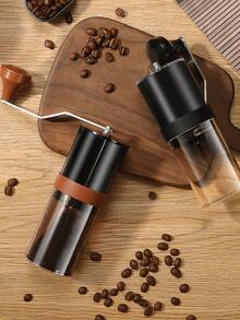 Manual Coffee Grinder, Hand Operated Coffee Bean Grinder, Small Household Coffee Mill For Drip Coffee Maker - Multicolor - View 3