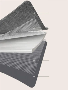 1pc Cationic Fabric Home Storage Basket, Large Capacity Portable Covered Storage Box, Washable, Suitable For Bedroom Closet Organization To Store Clothes, Blankets, Toys, Books, Snacks, Cosmetics And Daily Necessities. Multifunctional Storage Box, Essential For Home, Travel And Dorm. - Multicolor - View 7