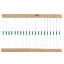 Resistencia De Película Metálica 1/4W, 64 Modelos (1R-10M), 1280 Piezas En Caja - Multicolor - Ver 6