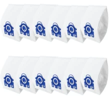 3/6/12 piezas Bolsas de polvo 3D talla grande gruesas para aspiradoras Miele de la serie GN, C2 C3 S2 S5 S8 S400, accesorios para aspiradora