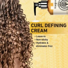 Curl Cream With Moroccan Argan Oil. Provides Natural, Long-Lasting Volume And Style For Wavy And Curly Hair. Hydrating And Protective, Suitable For Men And Women. Pump Design, Perfect For Daily Gifts, Holidays, And Travel. - Multicolor - View 8