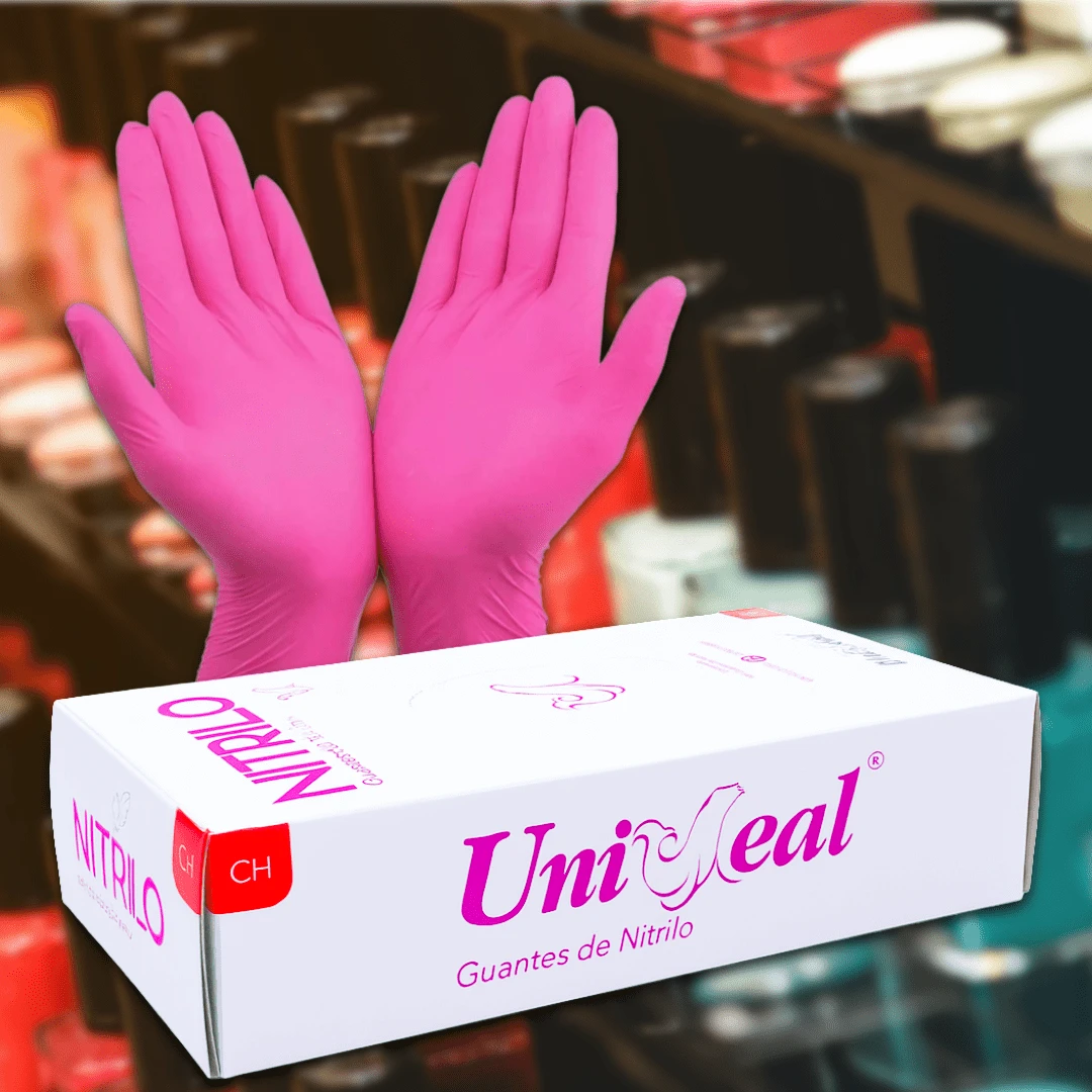 Disposable Gloves - XCH Pink - View 1