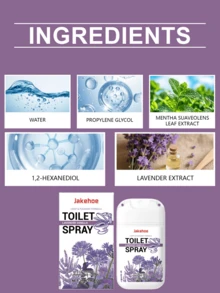 Jakehoe Toilet Odor Eliminator Spray, Multi-Purpose Toilet Freshener, Long-Lasting Fragrance Cleaning Agent - Multicolor - View 3