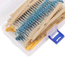 Resistencia De Película Metálica 1/4W, 64 Modelos (1R-10M), 1280 Piezas En Caja - Multicolor - Ver 10