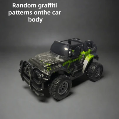 Remote Control Off-Road Climbing Car Toy, Military Battle Friction Powered Vehicle, Strong And Fast Drifting RC Racing Car, Birthday/Christmas Gift For Boys And Girls