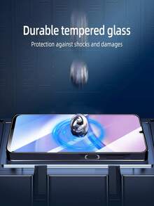 2pcs Screen Protector Compatible With Xiaomi/Redmi, Tempered Glass Screen Protector, Sensitive Touch, Compatible With Phone Case, 9H Hardness, Daily Anti-Scratch, Anti-Static, Anti-Shatter, Anti-Oil, High Aluminum Glass White Edge Upgraded Anti-Explosion Anti-Fingerprint, High Definition Display, Smooth Feel, Ultra-Thin Design, Precise Fit Easy Installation No Bubbles, Ultra-Thin Protective Film - Transparent Screen Protection Essentials, Phone Screen Protector Phone Accessories Waterproof Shockproof Anti-Fall Scratch Resistant