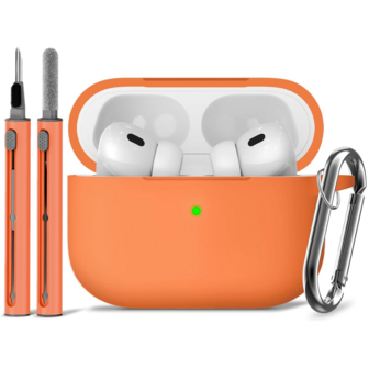 一套适用于 的纯色保护壳和清洁套装