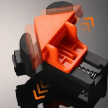 90 Degree Right Angle Clamp Fixture, Woodworking Frame Clamp, Quick Clamp Household Tool For Drilling And Installation, Woodworking Assistant - Red - View 8