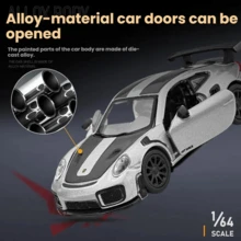 Burago 1:64 911 GT2 RS Sports Car Model, Alloy Diecast Toy Car, Collectible Gift - Multicolor - View 6
