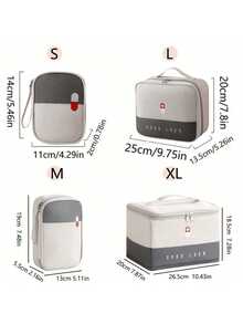 1pc Portable Travel First Aid Bag, Oxford Cloth Material, Emergency And Medicine Storage Pouch, Integrated Outdoor First Aid Tool Kit - Essential Survival Gear For Camping, Hiking And Home Emergency, Accessories Not Included, Outdoor Emergency Mobile Medicine Storage Bag, Suitable For Summer Travel, Camping And Gatherings