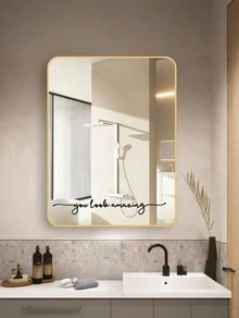 Brodark “你看起来棒极了”墙贴，自粘式家居装饰，适用于卧室、玄关