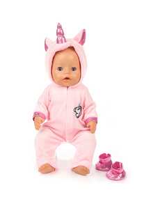 16-18 Inch Reborn Doll Clothes Unicorn Pattern Cute Animal Outfit DIY Costume For 43cm Dolls, Toys (Doll Not Included),Doll Clothes,Kids Toys,Doll