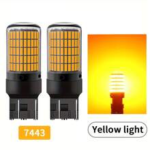 2pcs LED Car Lights, T20 7440 W21W And 3157 3156 P27W, Ultra Bright 60-SMD LED Replacement For Backup/Reverse Lights, Brake/Tail Lights, Turn Signal/Parking Or Running Lights, Automobile Parts - 144SMD - View 14