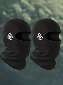 1pc/2pcs/3pcs Unisex Cycling Face Mask, Sports Sun Protection Neck Gaiter Balaclava, Suitable For Cycling, Hiking, Outdoor Travel And Other Activities