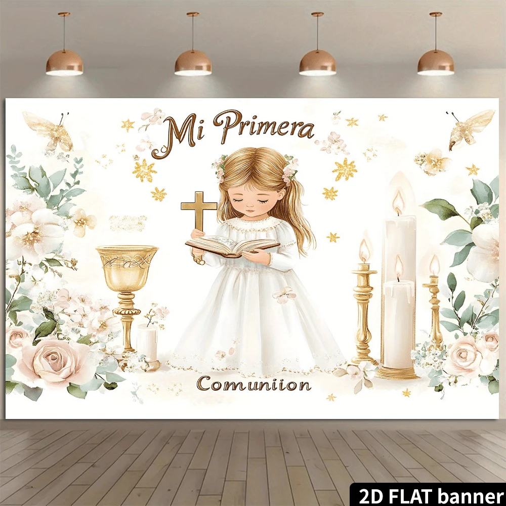 1pc Bohemian Pink Pigeon Baptism Background, Studio Wall Decoration, Suitable For Party Background Environment, Celebration And Birthday Anniversary Decoration, Easy To Use, Suitable For Outdoor Rooms