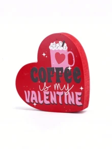 4件套浪漫心形装饰品，情人节礼物，婚礼主题装饰，婚礼回礼，情人节装饰，节日装饰道具，适合情人节、感恩节和新年礼物，也可用于办公室、客厅和卧室的家居装饰。 - 彩色 - 查看 12