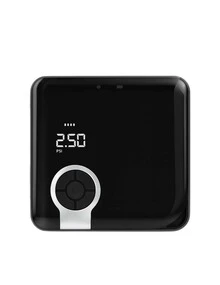 Compresor de aire Portatil Para Coche, Motocicleta, colchon inflable, pelotas, bicicleta - Negro - Ver 5