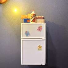 1/16个冰箱贴，冰箱装饰，冰箱贴，冰箱贴纸，厨房冰箱贴，包含15个随机玩具，可爱冰箱贴，白板贴，装饰冰箱贴，可爱办公室厨房贴，厨房用具，厨房小工具，最佳礼物 - 彩色 - 查看 8