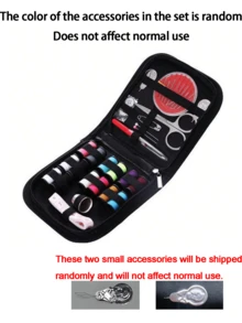 27PCS/100PCS Sewing Kits (Random Colors) -Travel Sewing Kit,Comprehensive Sewing Supplies And Accessories Set, Including 24 Colors Of Thread, Needles, Scissors, Buttons, Tape Measure, Seam Ripper, Etc. - Ideal For Minor Repairs, Emergency Fixes, Tailoring, DIY Crafts - Sewing Accessories Tools For Beginners, Emergency Sewing Needs,Portable Travel Sewing Box, Suitable For Home, Outdoor And On-The-Go Use - Multicolor - View 12