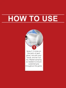 100mlHozoneX Glove Anti-Slip Spray Enhances Grip And Prevents Slipping, So That The Ball Can Be Caught Firmly In Rainy Competition Environment.