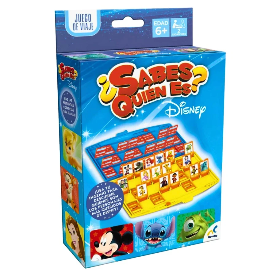 Juego de Viaje ¿Sabes Quién Es? Disney - Multicolor - Ver 1
