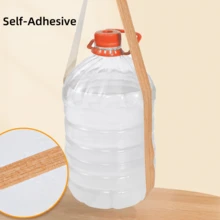 1 Roll 393.7 Inch X 0.78 Inch Wood Grain Decorative Tape - PVC Table Edge Banding, Thick Self-Adhesive Edging, Suitable For Furniture, Cabinets, Easy To Tear And Stick, PVC Material, 0.2mm Thickness, Cabinet Decorative Tape, Wall Edge Trim, Shaped Decorative Self-Adhesive Edging - Multicolor - View 10