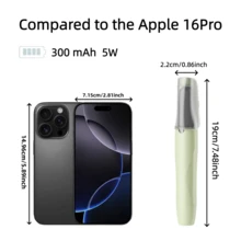 1pc Electric Foot Grinder, Callus Remover, USB Rechargeable Foot File For Thick Calluses And Dead Skin, 300mAh Lithium Battery, Ergonomic Design, Green And Purple Foot Grinder, Professional Foot Care Tool, Perfect Gift For Men And Women - Multicolor - View 4