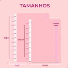 Set Of 2 Smart Notebooks A4 B5 11 And 8 Discs With Handle Creative Design Cute Stationery Organization School Study For Girls Back To School - HOA HỒNG - Xem 2