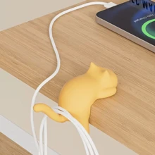 1 Piece Of Cute Cat Desktop Hook - Desktop Organizer Without Drilling, Strong Adhesive Animal Hanging, Home Side Small Item Storage Cute And Cute Dormitory Office Hook, Heavy Duty Plastic Bag Hook, Suitable For School, Office, Home - Space Saving Decoration, Keys, Towels, Bags - Perfect Home Decoration For Students And Cat Lovers, Student Must-Have, Fun Accessory, Sturdy Construction, Functional Decoration, Office Staff