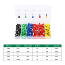 Bộ dụng cụ bấm cos cuộn 1800/800/450/200 cái - bao gồm kìm bấm tự điều chỉnh 4/6A chính xác và 200-1800 đầu cos ống cách điện VE. Lý tưởng để nối dây và bấm cos trong cải tạo nhà cửa, công việc công nghiệp, dự án DIY và sửa chữa ô tô. Phụ kiện cấp độ chuyên nghiệp đảm bảo kết nối an toàn và đáng tin cậy. Món quà hoàn hảo cho những quý ông chăm chỉ! - Nhiều màu - Xem 8