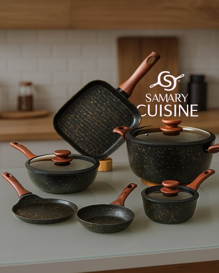 Cookware Inserts - Siyah - Görünüm 1