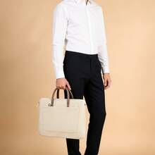 1pc 13 "14" 15 "Multifunctional Computer Storage Hand Bill Shoulder Laptop Bag Compatible With Macbook