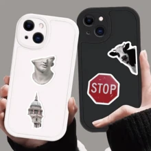 50张都市涂鸦贴纸 - 防水乙烯基材质，适用于笔记本电脑、滑板、吉他、行李箱等 - DIY装饰礼品，彰显都市美学 - 彩色 - 查看 5