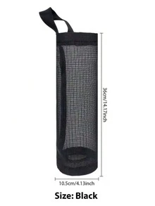 1pc Wall-Mounted Plastic Bag Dispenser Rack Organizer For Home, Kitchen, Summer Beach Party, Food, Camping, Organizer, Room Decor, Kitchen Accessories - Multicolor - View 10