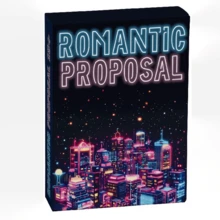 创意互动情侣棋盘游戏，趣味情侣挑战卡牌游戏，21岁生日礼物，热门情人节和新年礼物。 - 彩色 - 查看 14