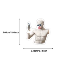 50张都市涂鸦贴纸 - 防水乙烯基材质，适用于笔记本电脑、滑板、吉他、行李箱等 - DIY装饰礼品，彰显都市美学 - 彩色 - 查看 7