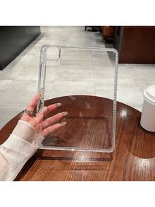 1pc Clear Acrylic Protective Case, Compatible With IPad 7th/8th/9th Generation 10.2-Inch, IPad 5th/6th Generation/IPad Air/Air2 9.7-Inch, IPad Mini 6 8.3-Inch, With Pencil Holder, High Transparency, Anti-Bending And Anti-Drop - Clear - View 18