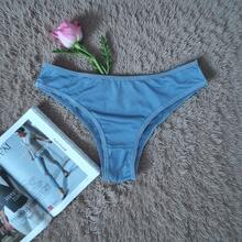 Kit 10 Calcinhas De Microfibra Tanga Premium Casual-Confortável Feminina - Multicolorido - Visão 4