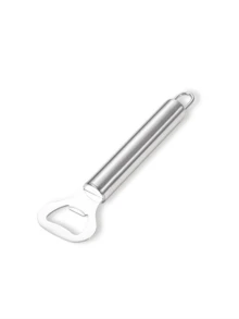Stainless Steel Round Handle Reinforced Bottle Opener, Suitable For Party, Dining, Outdoor Camping, Portable - Multicolor - View 2