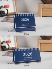 2026 迷你台历适合家庭和办公室工作区。