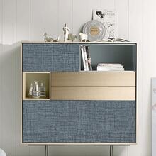 1 Roll Self-Adhesive Wallpaper, Waterproof & Oil-Resistant, Home Decor Wall Sticker, Room Decoration Wall Paper, Kitchen Backsplash, Furniture Renovation Sticker - Royal Blue - View 7