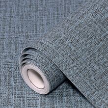 1 Roll Self-Adhesive Wallpaper, Waterproof & Oil-Resistant, Home Decor Wall Sticker, Room Decoration Wall Paper, Kitchen Backsplash, Furniture Renovation Sticker - Royal Blue - View 10