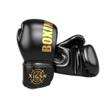 [Găng tay đấm bốc chuyên nghiệp] Dành cho người lớn, unisex - Chất liệu giả da, thiết kế khóa dây điều chỉnh, thoáng khí giúp tăng cường độ bám và sự thoải mái, nhiều màu sắc để lựa chọn, thiết kế thể thao thời trang, dụng cụ thể thao bền bỉ, trọng lượng 12oz và 14oz. - Nhiều màu - Xem 7